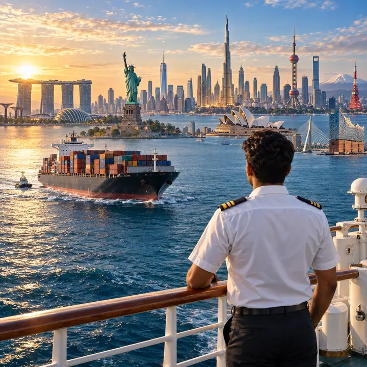 A seafarer’s route map across the world’s great ports